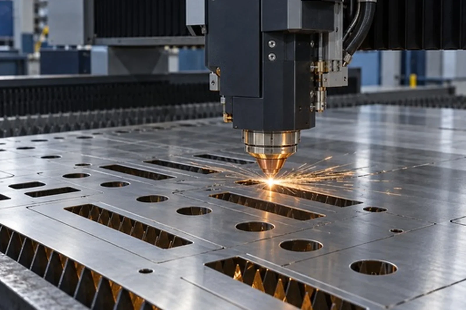 Lavorazione di taglio laser della lamiera